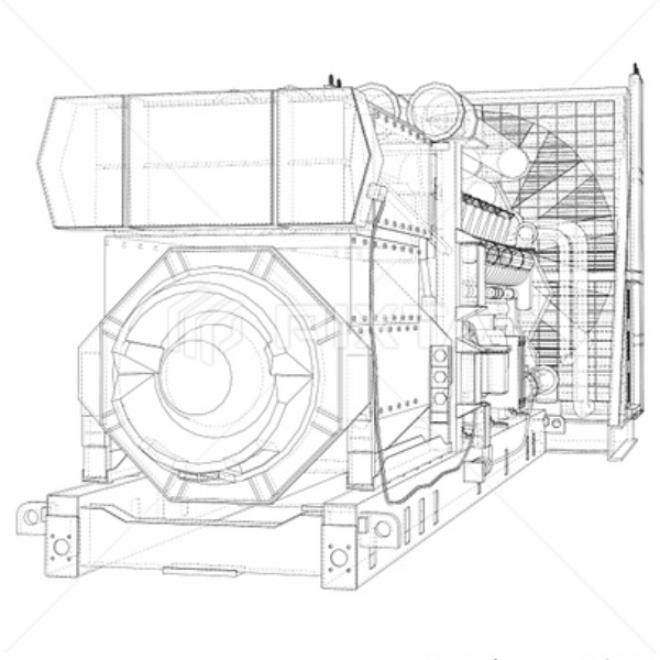 1200kw MTU large power Large Diesel Generato 1.2MW generator for hot sale MTU 12V4000G23F with electric start and low price